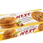 Bogutti Next Biscuit Choco e Avelã 135gr (caixa de 12 unidades)