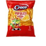 Croco Corn Puff Queijo 150gr (caixa de 18 unidades)