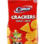 Croco Crackers Queijo 100gr (caixa de 12 unidades)