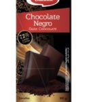 Dulcinea Chocolate Negro 72% Cacao 100gr (caixa de 20 unidades)