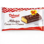 Milhojas Chocolate 150gr Dulcesol (caixa de 12 unidades)