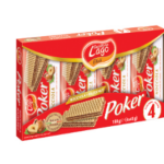 Poker Pack-4 Avelã 180g Elledi (caixa de 16 unidades)