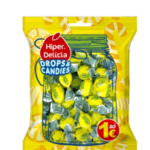 Rebuçados Mentol e Limão 150gr Hiper Delicia (caixa de 30 unidades)