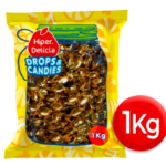 Rebuçados Mini Café 1Kg Hiper Delicia (caixa de 6 unidades)