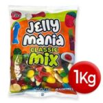 Goma Jelly Mania Classic Mix 1Kg (caixa de 12 unidades)