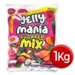 Goma Jelly Mania Mix Açúcar 1Kg (caixa de 12 unidades)