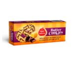 Cookie Amanteigadas c/Chocolate 135gr Hiper Delícia (caixa de 18 unidades)
