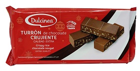 Chocolate Turron Crujiente 150gr (caixa de 18 unidades)