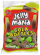Goma Jelly Mania Garrafa Cola 100gr (caixa de 18 unidades)