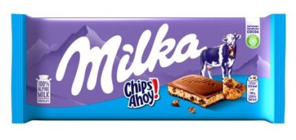 Milka Chocolate Chips Ahoy 100gr (caixa de 22 unidades)
