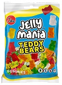 Goma Jelly Mania Ursos Brilho (caixa de 18 unidades)