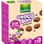Gullon Choco Bom Choco Chips S/Glúten (caixa de 8 unidades)