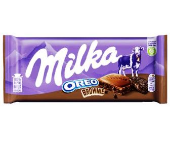 Milka Chocolate Oreo Brownie 100gr (caixa de 22 unidades)