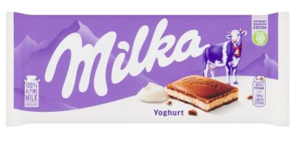 Milka Chocolate Iogurte 100gr (caixa de 23 unidades)
