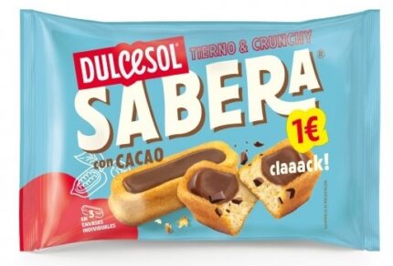 Sabera Chocolate 105gr (caixa de 16 unidades)