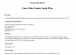 Lava Tudo Limão Verde Plus (caixa de 4 unidades) - Image 2