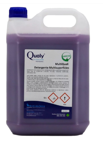 Detergente Multisuperfícies 5 L (caixa de 4 unidades)