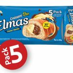 Elmas Croissant Duo Cacao Baunilha 5x48gr (caixa de 6 unidades)