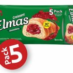 Elmas Croissant Morango 5x48gr (caixa de 6 unidades)