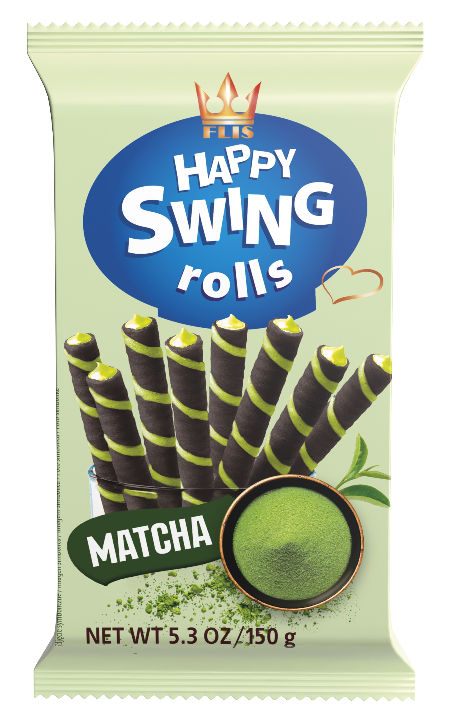 001099 FLIS Happy Swing Matcha 150gr (caixa de 16 unidades) - Image 1